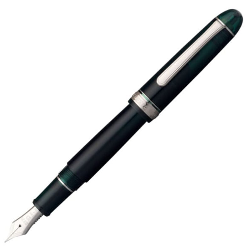 #3776センチュリー　ローレルグリーン　中字 中古)PLATINUM プラチナ 万年筆 #3776 センチュリー ローレル