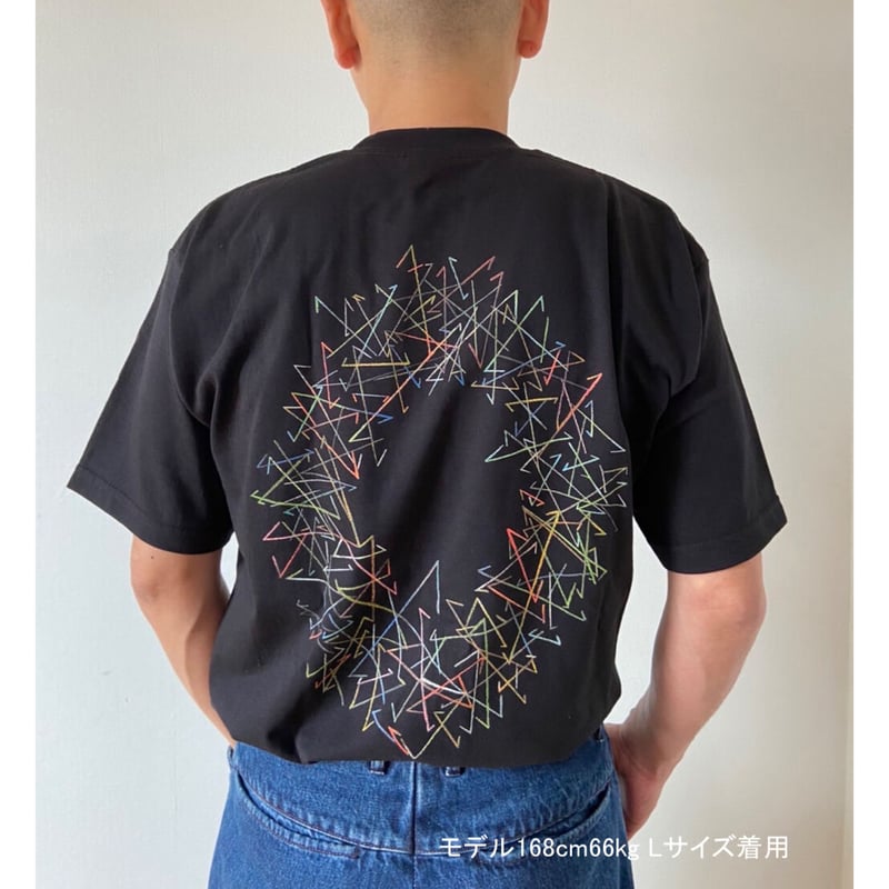 インクジェットプリントTシャツ「O」ブラック Lsize | OVER STORE インクジェットプリントTシャツ「O」ブラック Lsize | OVER STORE