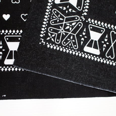 サウナ手ぬぐい「Heart bandana」