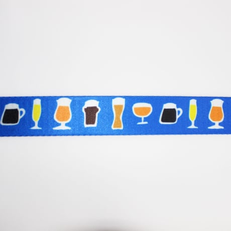 プラスチックバックル ハンドメイドベルト　　「ビール」キッズ