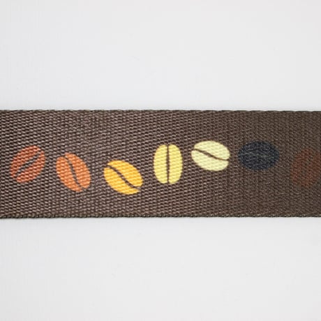 プラスチックバックル ハンドメイドベルト　　「深煎り」キッズ