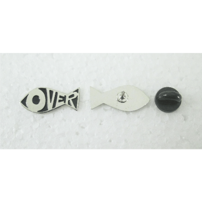 DEC stamp pin Oliver オリバー　ピンバッジ 人物 | ピンズ屋 ビンテージのピンバッジ・ピンバッチ・ブローチ