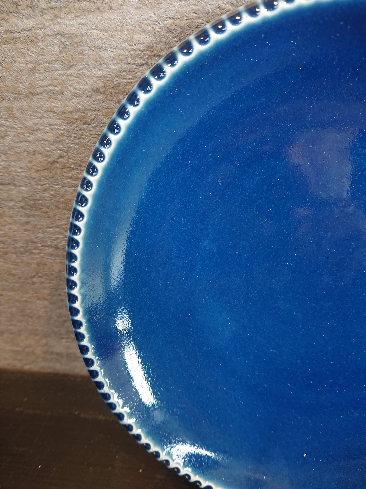 ルリいげ皿 16cm | (株) 中山陶和堂 有田