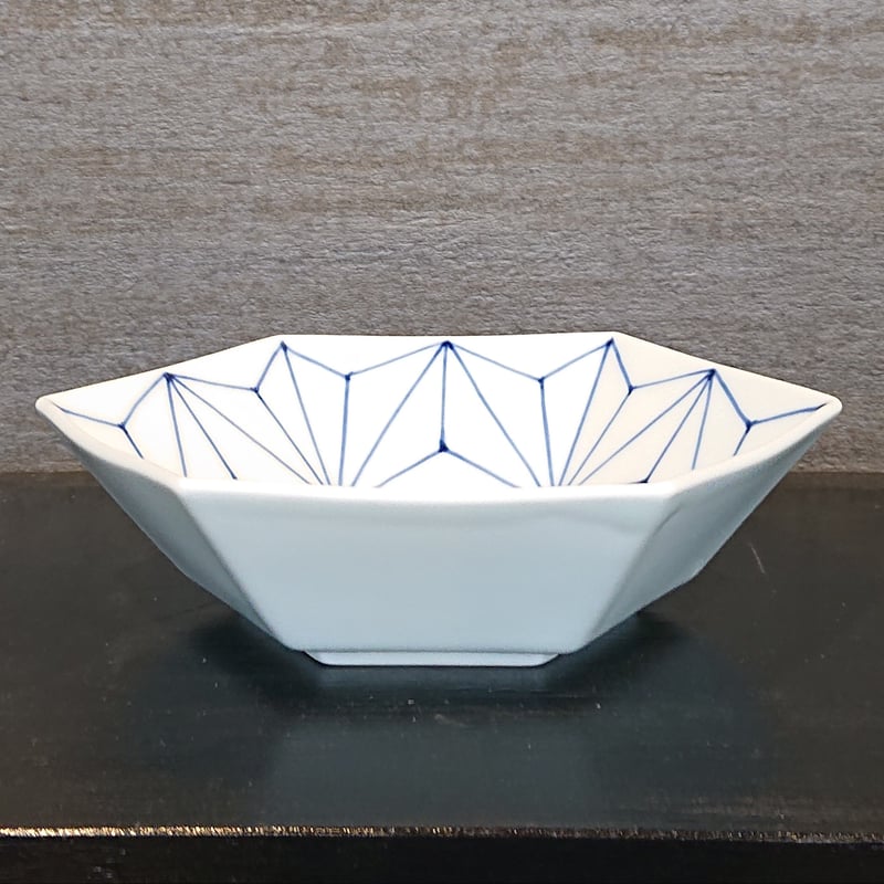 広東鉢　六角　絵鉢　大きめ鉢 pot_Foliageplant_pp0113_l.