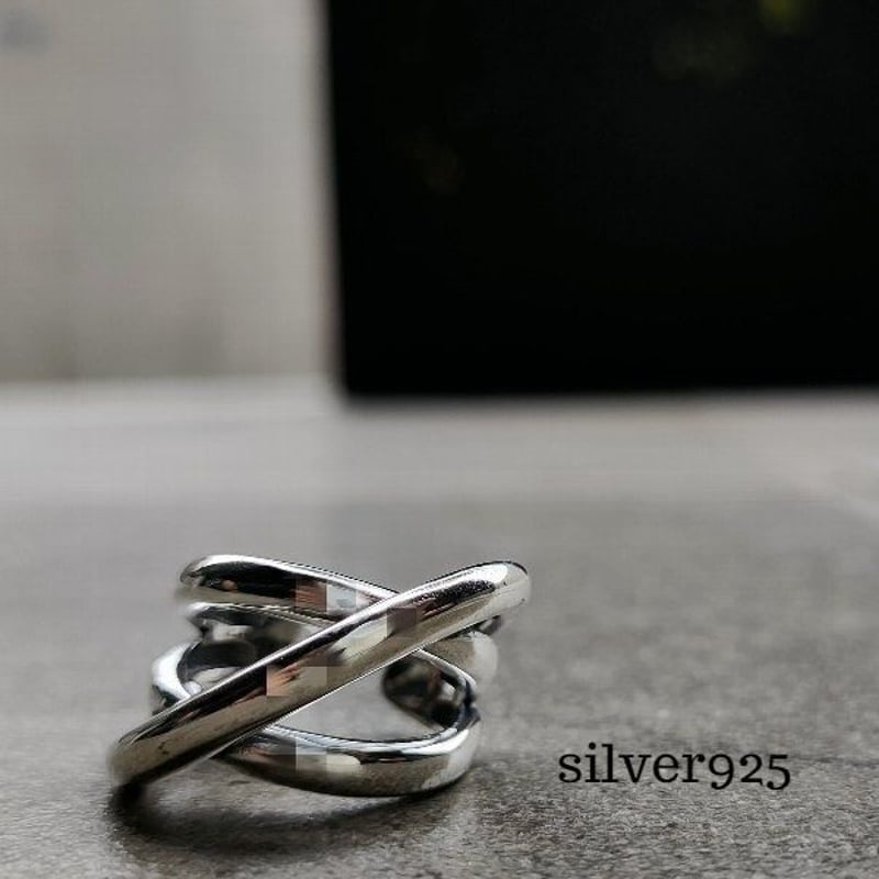 silver925◇シルバーリング トリニティーTrinity ring 925刻印【送料