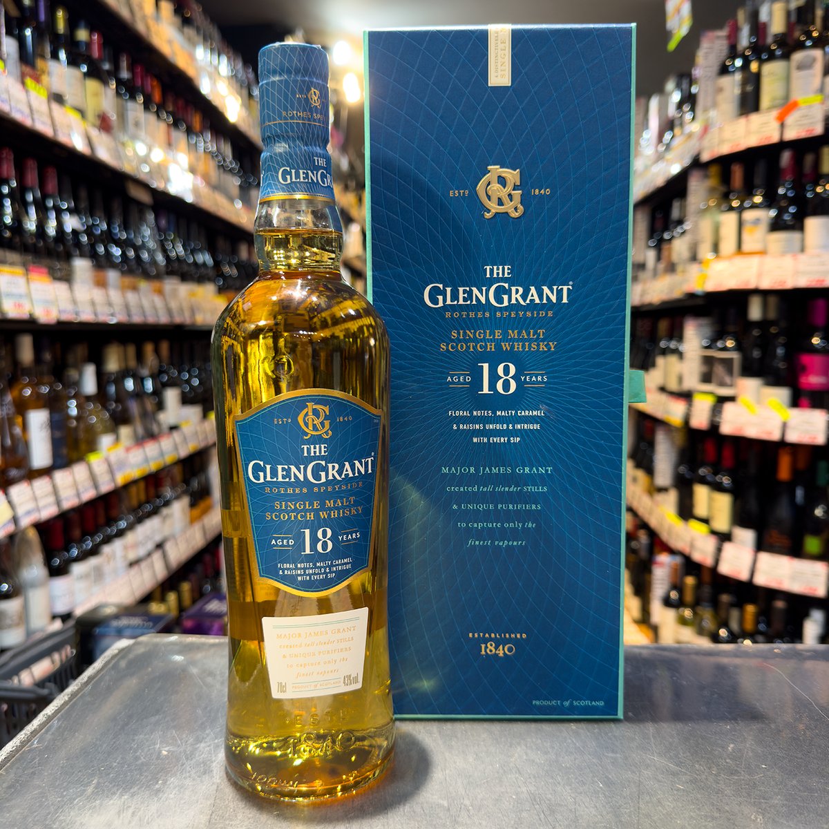 THE GLENGRANT 18年 スコッチウイスキー ギフトボックス付き 箱入 正規