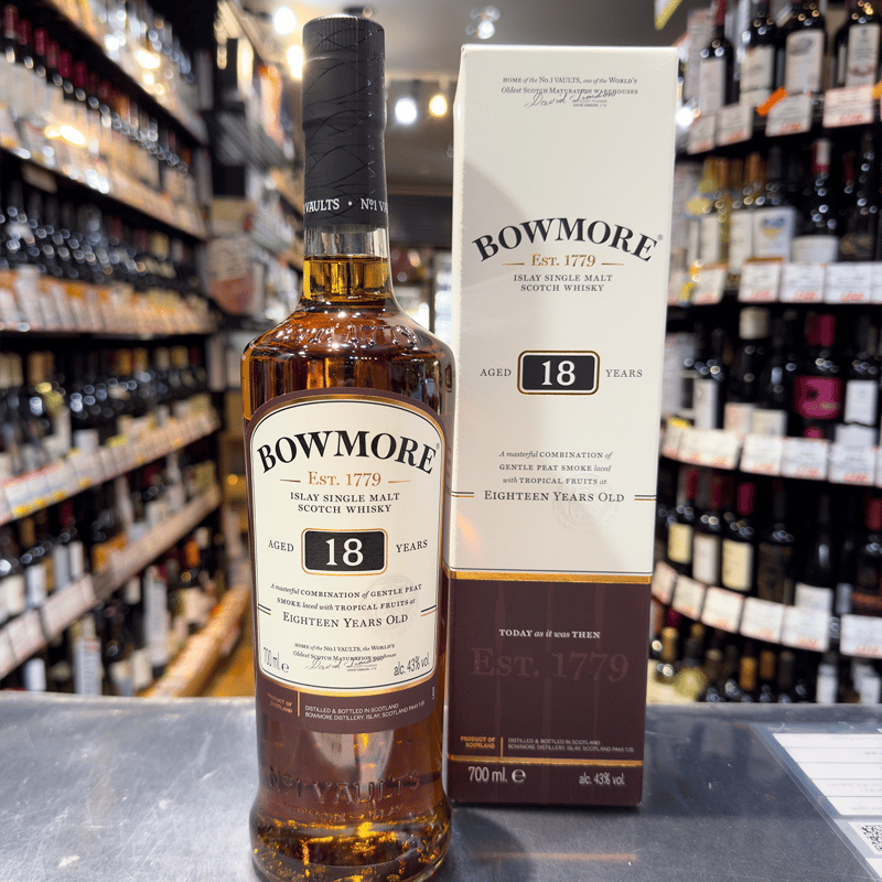 箱付】ボウモア18年 43度 700ml