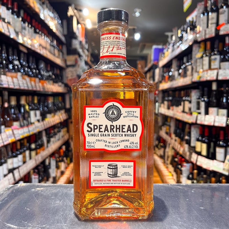 スピアヘッド シングルグレーン スコッチウイスキー［正規］ 43度