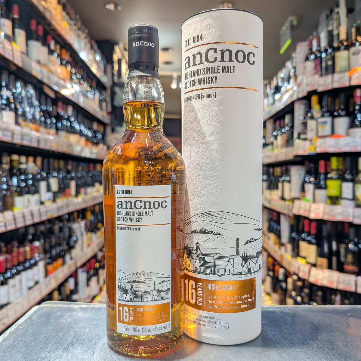 アンノック16年 ［正規］ 40度／700ml ※外缶付き | ガソスタハセガワ