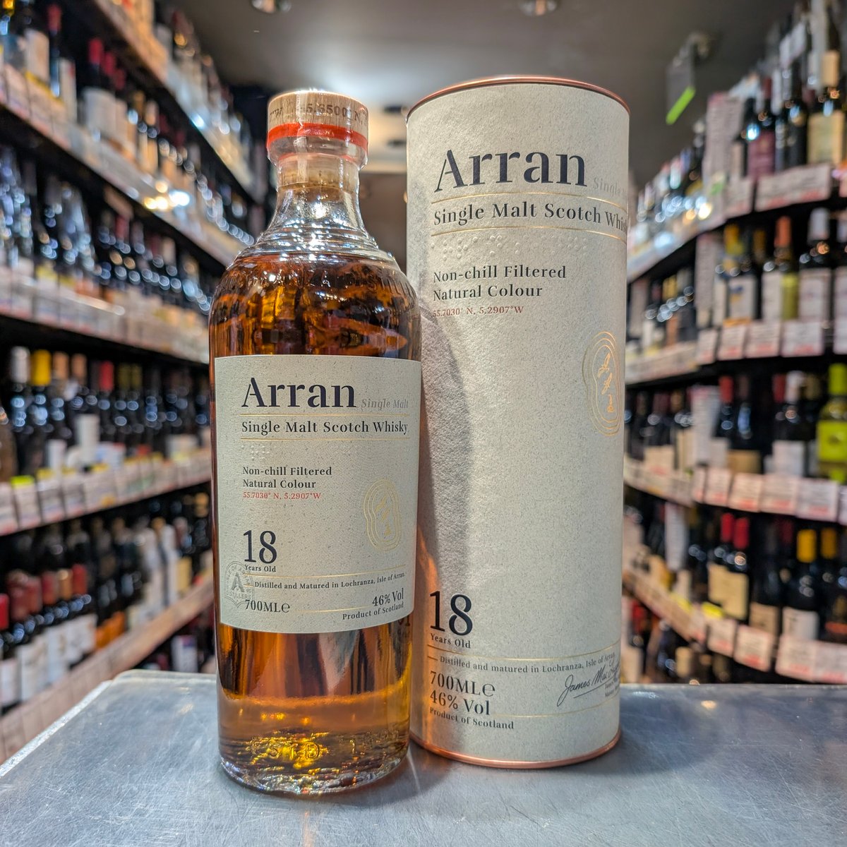 アラン18年［正規］ 46度／700ml | ガソスタハセガワ