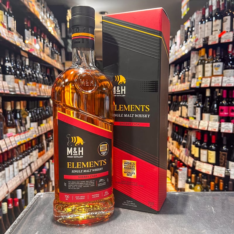 M&H エレメンツ シェリーカスク［正規］ 46度／700ml ※箱付き