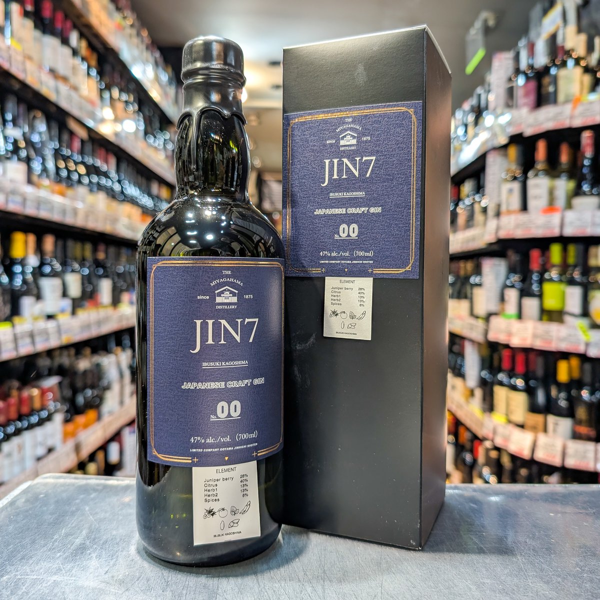 JIN7 series00 47度／700ml ※箱付き | ガソスタハセガワ