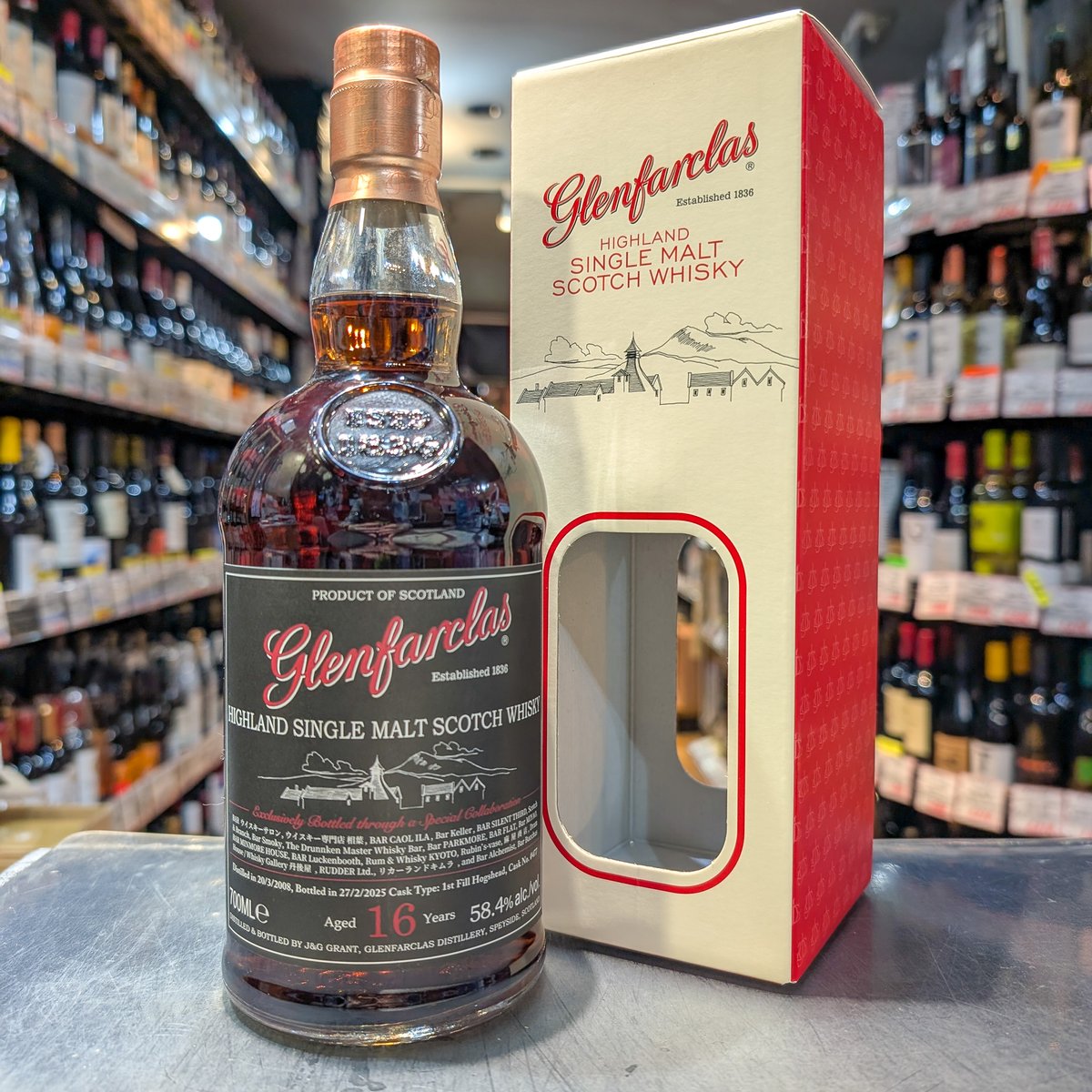 ゴルゴ13 グレンファークラス2009 ゴルゴ13・ラベル グレンファークラス2009