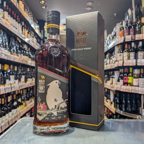 ☆数量限定☆ M&H シングルカスク　ザクロワイン for TOKYO Whisky Library［正規］　70.3度／700ml　※箱付き