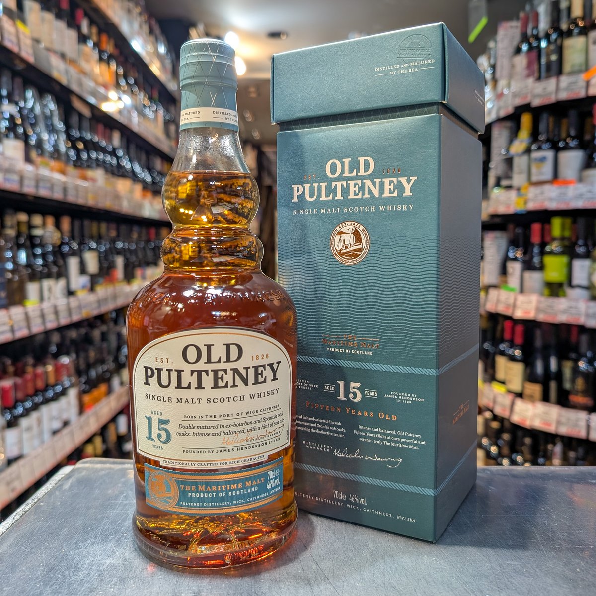 新品箱入　OLD PULTENEY 15年　オールドプルトニー オールド・プルトニー15年 正規 | 世界の酒リカーズマスター