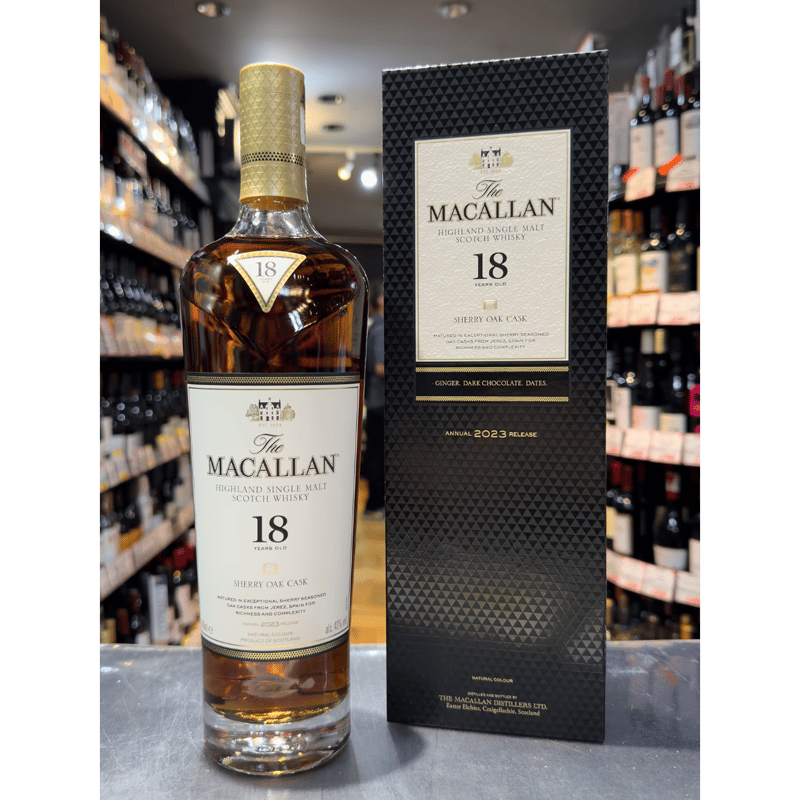 マッカラン18年シェリーオーク カスク700ml 空箱4個 【公式通販】