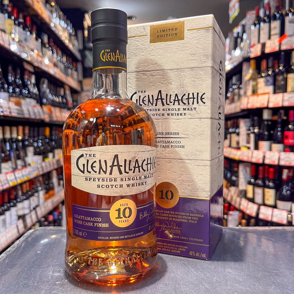 グレンアラヒー10年 最高 ルビーポートウッドフィニッシュ 48％ 700ml