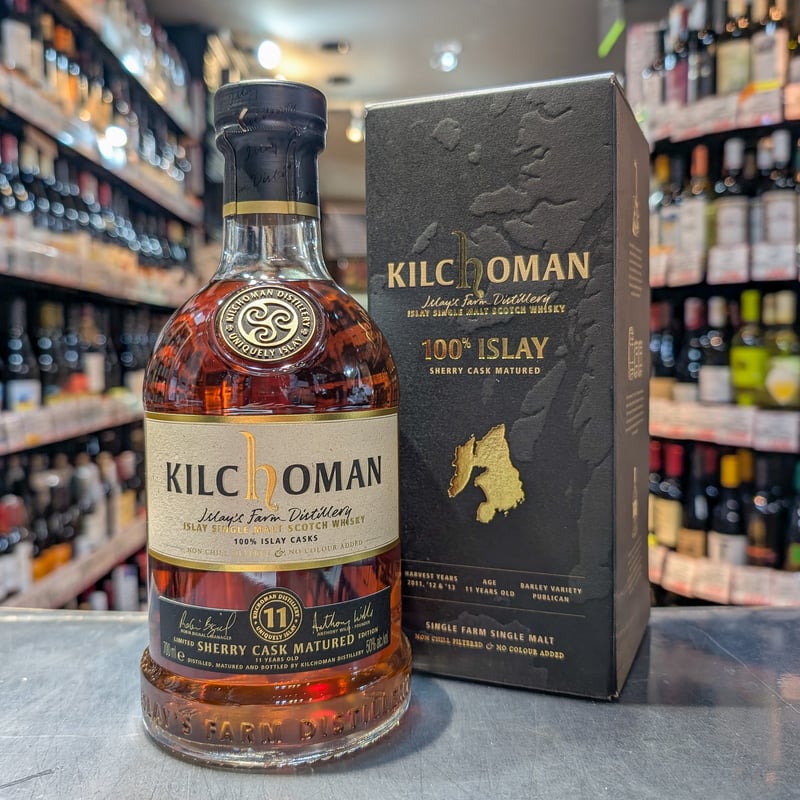 キルホーマン100％アイラ 11年 シェリーカスク［正規］ 50度／700ml