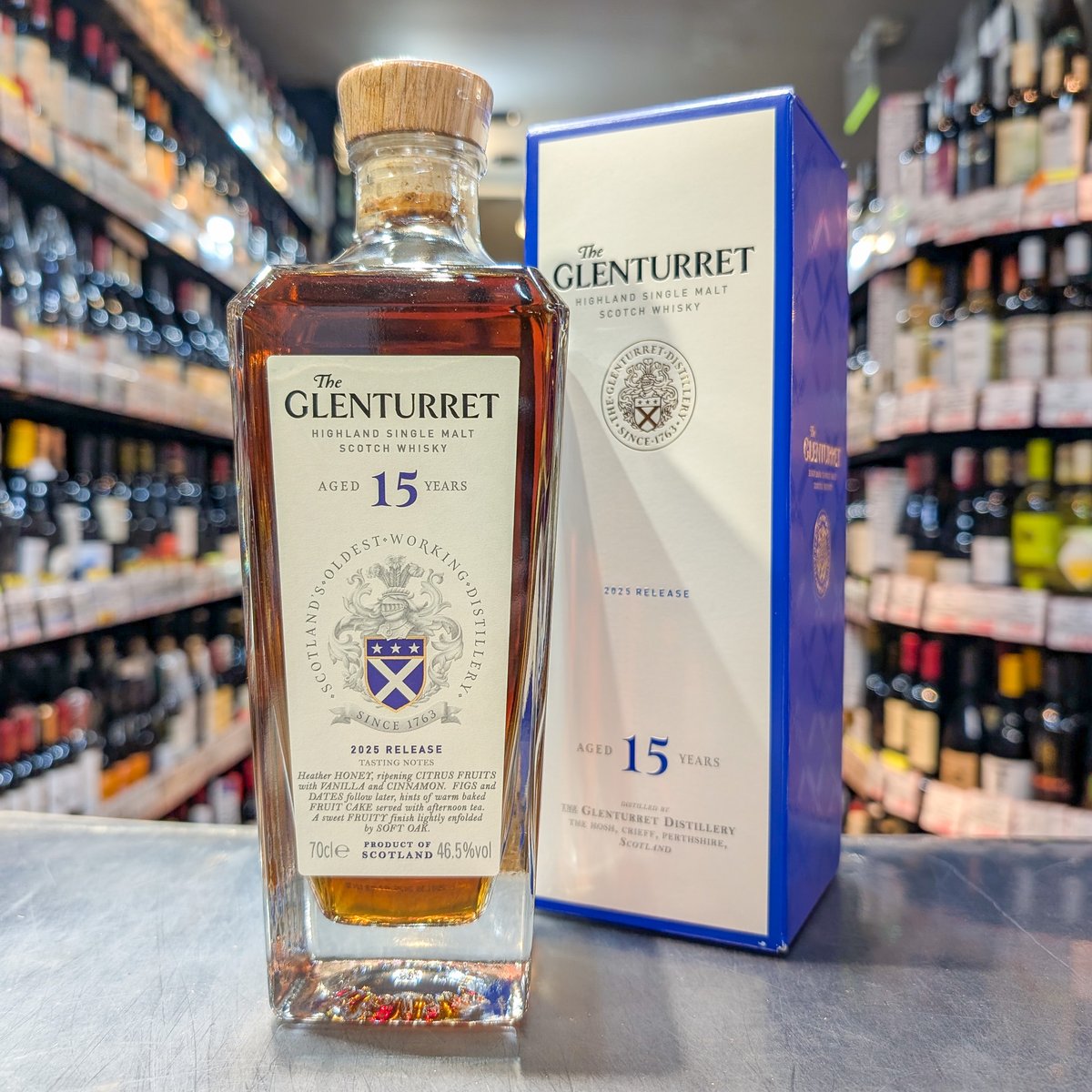 ザ・グレンタレット15年 2025リリース［正規］ 46.5度／700ml ※箱付き