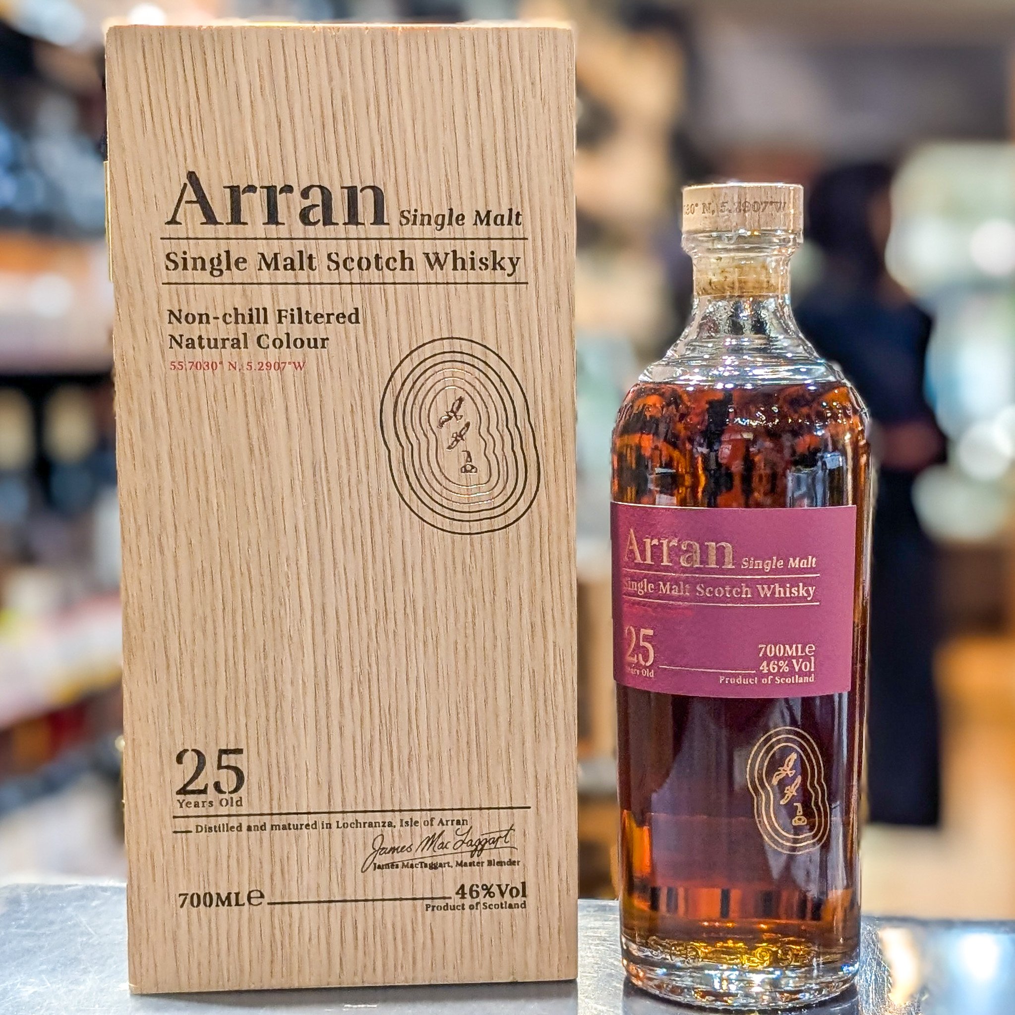 12570 アラン25年 700ml シングルモルト ウイスキー 46度 箱付 original