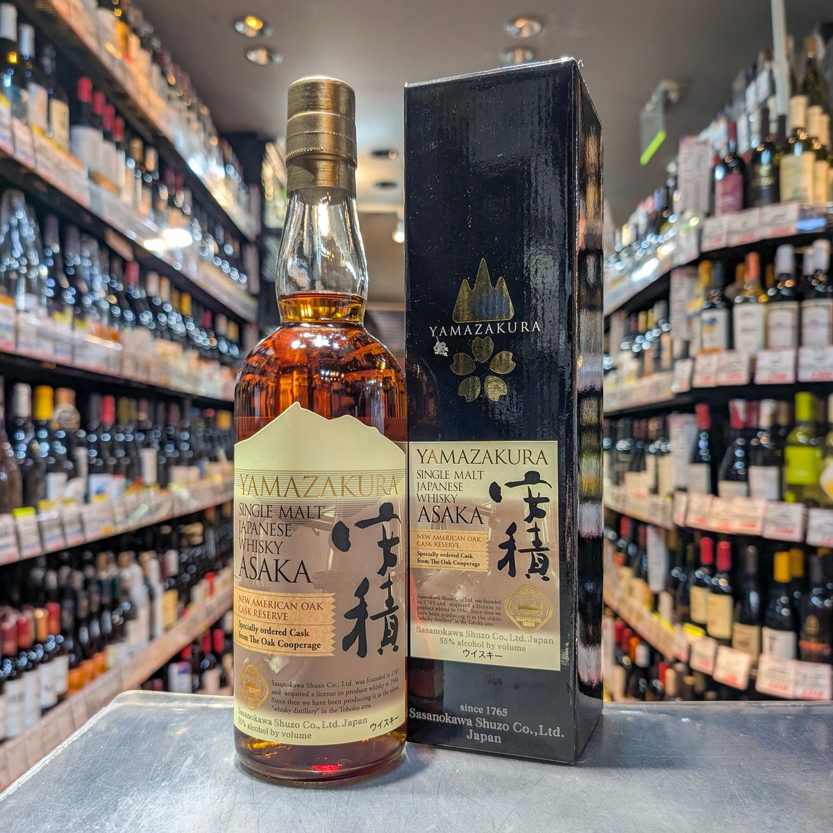 YAMAZAKURA シングルモルト安積 New American Oak Cask Rese