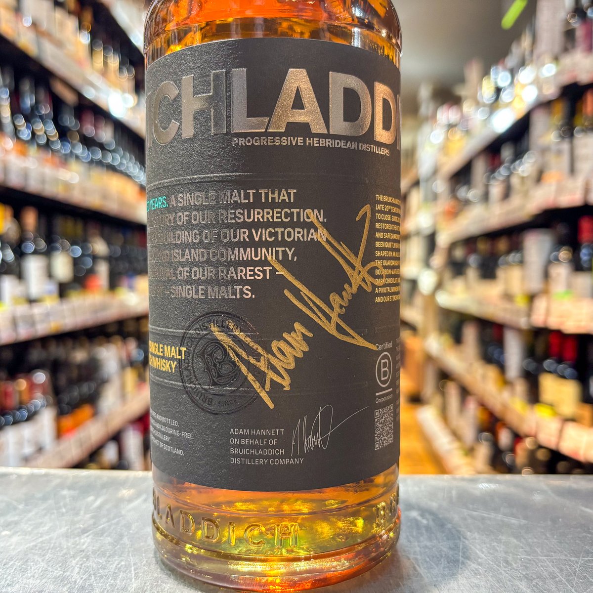 ☆マスターブレンダーのアダム・ハネット氏直筆サイン入り☆ ブルック