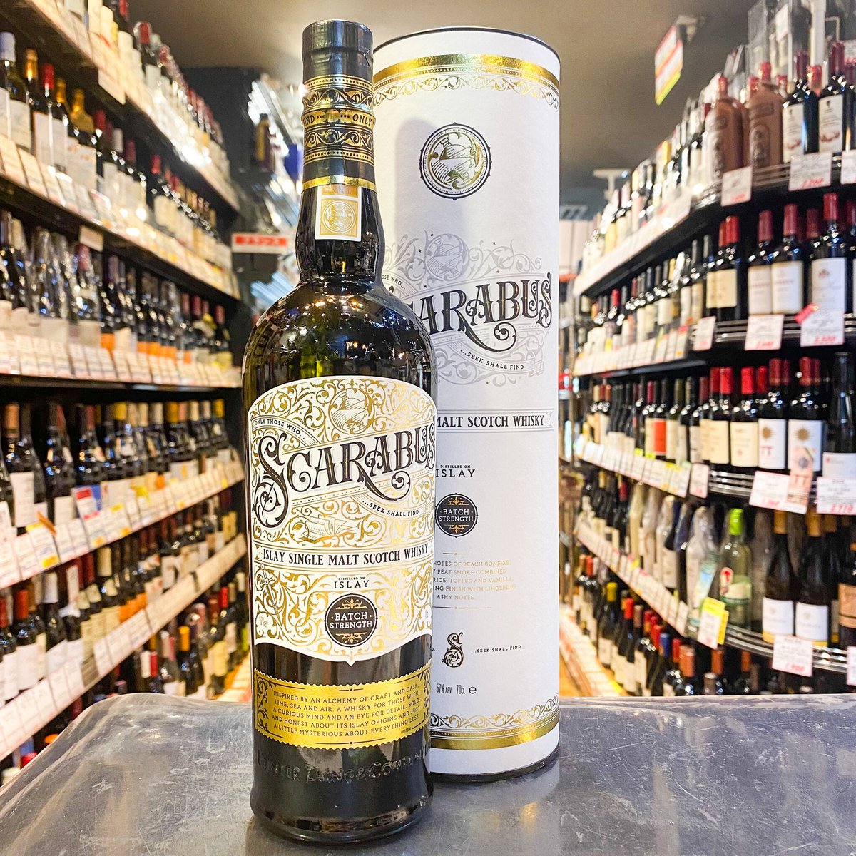 スカラバス バッチストレングス［正規］ 57度／700ml ※外缶付き