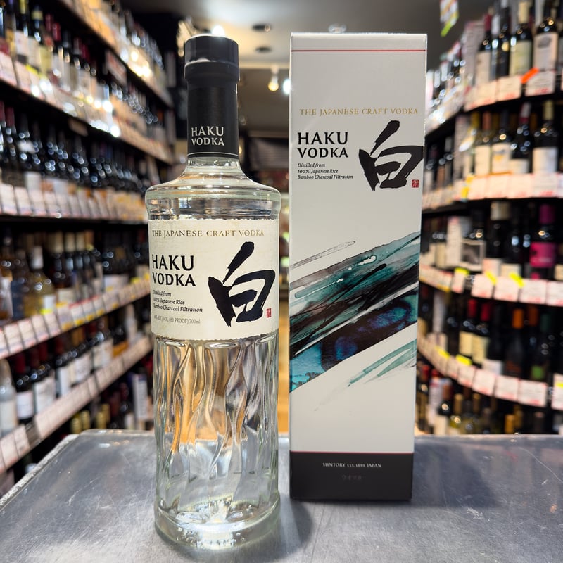 ジャパニーズクラフトウオツカHAKU（白） 40度／700ml ※箱付き