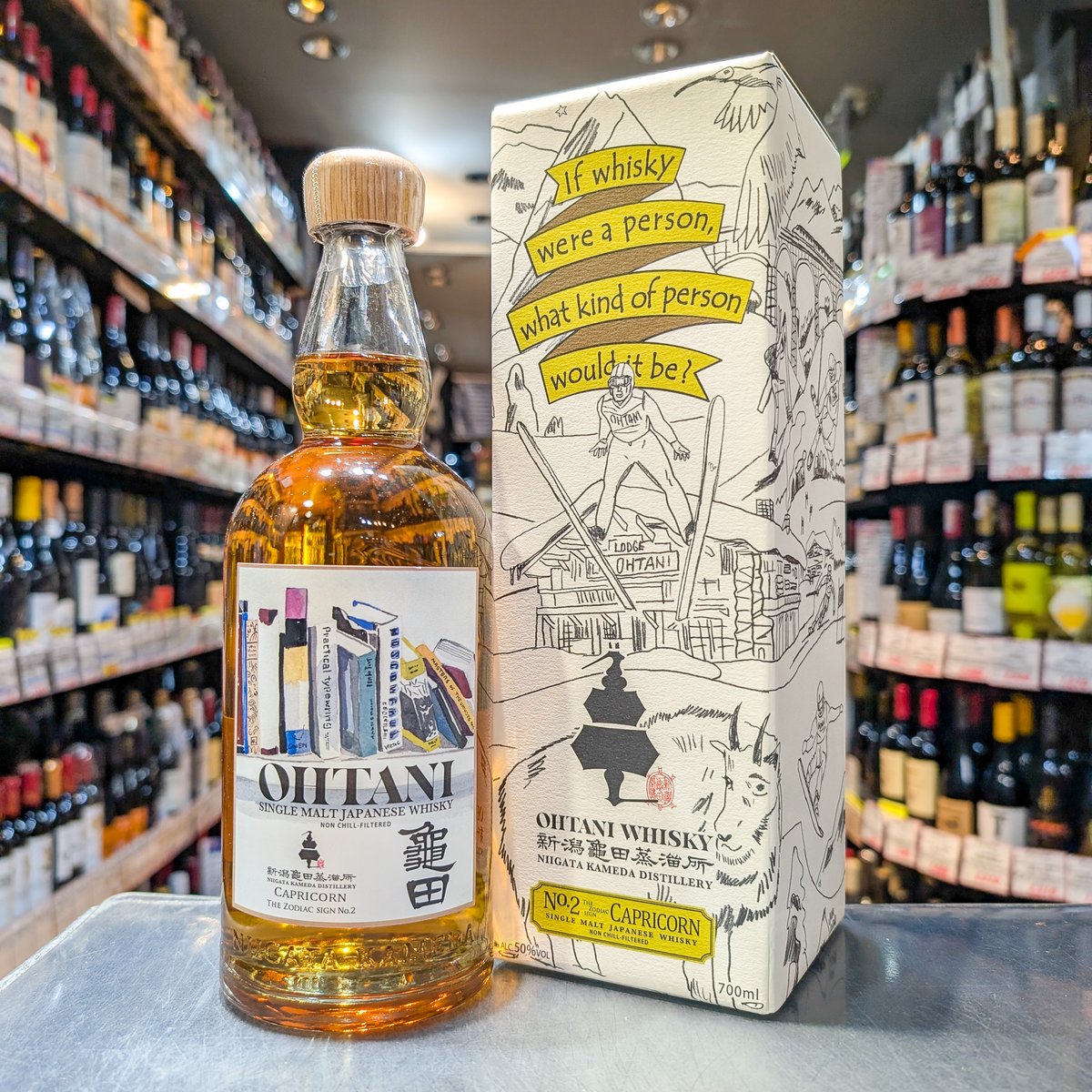 OHTANI WHISKY 新潟亀田 Zodiac sign series 「Caprico