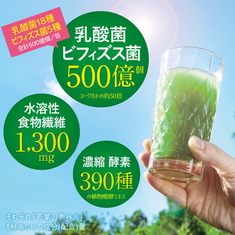 若葉の恵み® | 石坂乳業 web store