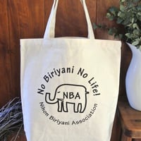 NBAロゴ入りトートバッグ
