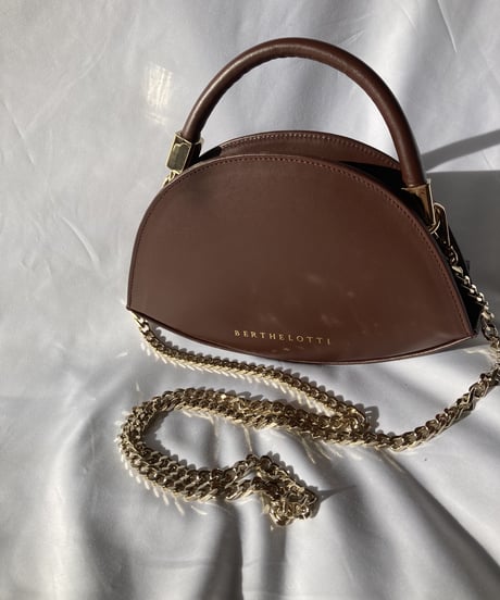 【BERTHELOTTI】 JOAN  クロスボディバッグ 3way  リッチチョコレート