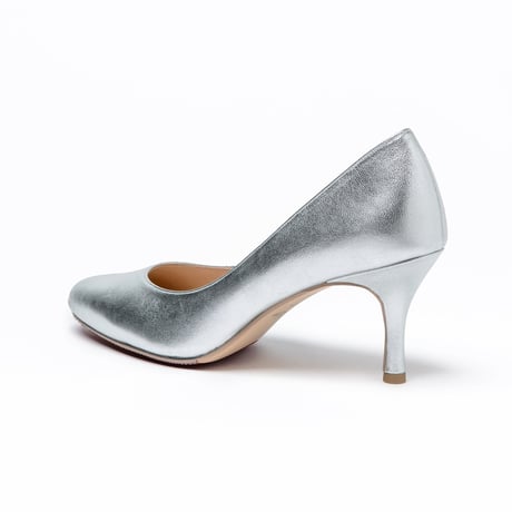 アーモンドトゥオールウェザーパンプス/Almond toe all weather pumps L0264 (SILVER)