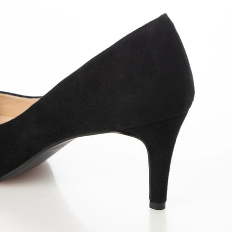 ポインテッドオールウェザーパンプス / Pointed all-weather pumps L0200A (BLACK/S）