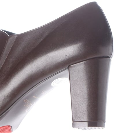 オールウェザーポインテッドヒールブーティ/All weather pointed heel booties L0080 (D.BROWN）