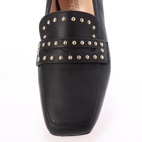 スタッズローファーシューズ / Studs loafers shoes L0206 （BLACK）