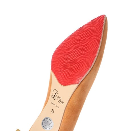 バイアスカットヒールパンプス / Bias cut heel pumps L0203 (CAMEL/S）