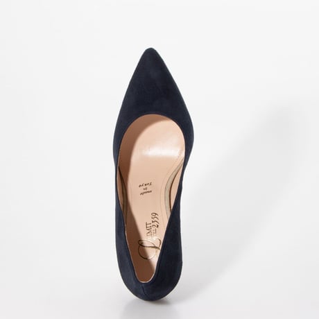 パイソンピンヒールパンプス  / Python pin heel pumps L0209 (NAVY/S）