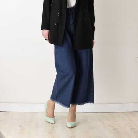 オールウェザーパンプス / All-weather pumps L0086A (L.GREEN/S）
