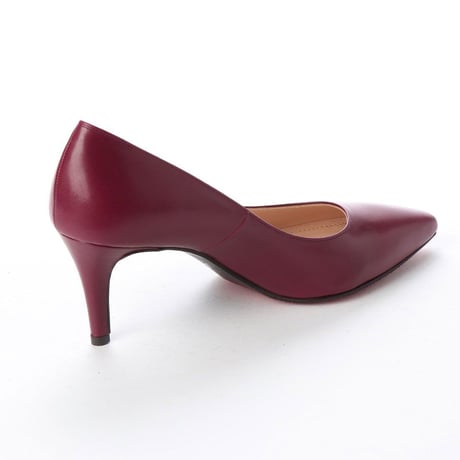 ロングノーズヒールパンプス/ Long nose heel pumps L0200（WINE）