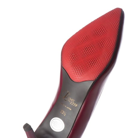ロングノーズヒールパンプス/ Long nose heel pumps L0200（WINE）