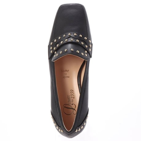スタッズローファーシューズ / Studs loafers shoes L0206 （BLACK）