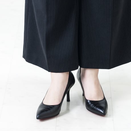 オールウェザーパンプス / All-weather pumps L0086 (BLACK/C）