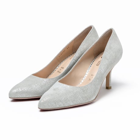 フォイルプロセッシングパンプス / Foil processing pumps L0137 (SILVER）