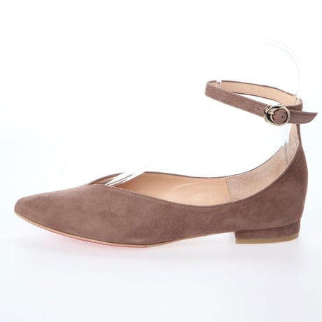 ネックストラップフラットパンプス/ Neck strap flat pumps L0204（OAK/S）
