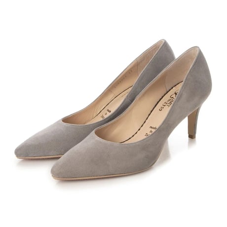 ポインテッドオールウェザーパンプス / Pointed all-weather pumps L0200A (L.GRAY/S）
