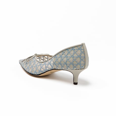 ポインテッドリボンチュールパンプス/ Pointed ribbon tulle pumps L0273 (BUGY/C)