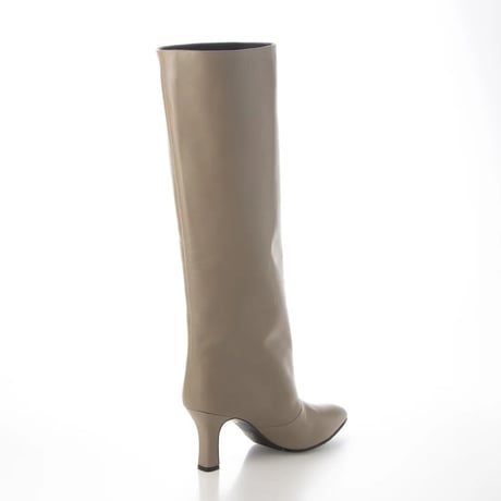 ルーズストレートロングブーツ/Loose straight long boots L0248 （GREIGE）