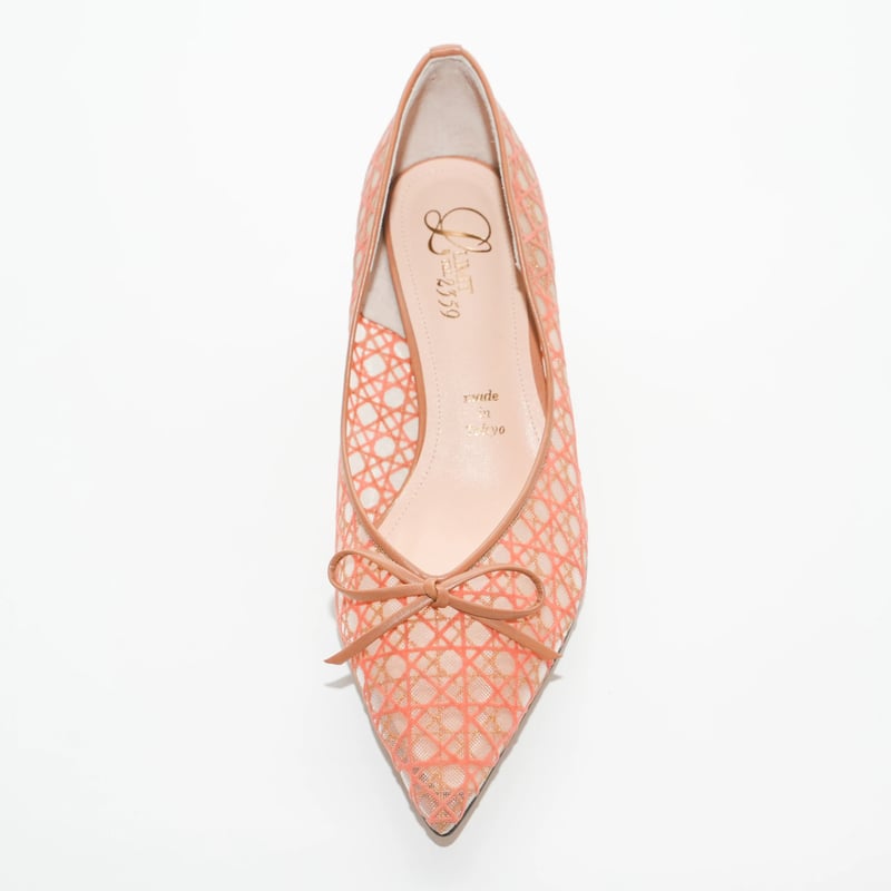 LAURENCE/ロランス　FLAT POINTED TULLE パンプス フラットシューズ FLAT POINTED TULLE