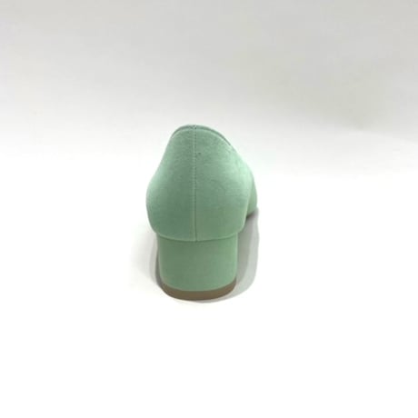 アーモンドトゥローヒールパンプス/Almond toe low heel pumps L0266 (L.GREEN/S)